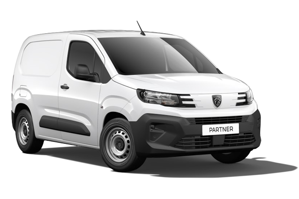 Vue latérale du fourgon PEUGEOT PARTNER III - 2018 – modèle utilitaire gris aménageable